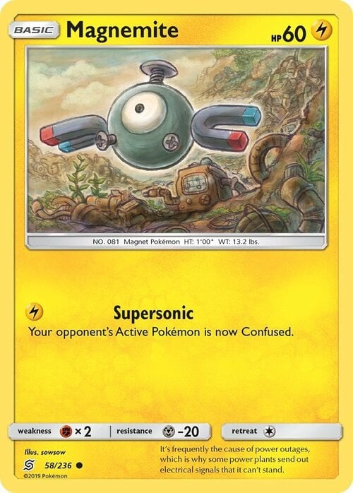 Magnemite [Supersonic] Card Front