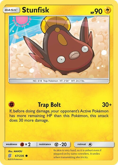 Stunfisk [Trap Bolt] Card Front