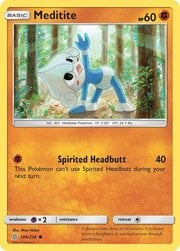 Meditite [Spirited Headbutt]