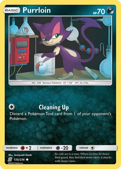 Purrloin Card Front