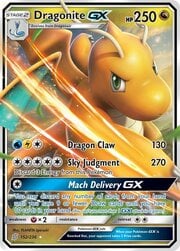 Dragonite GX [Dragon Claw | Sky Judgment | Mach Delivery GX]