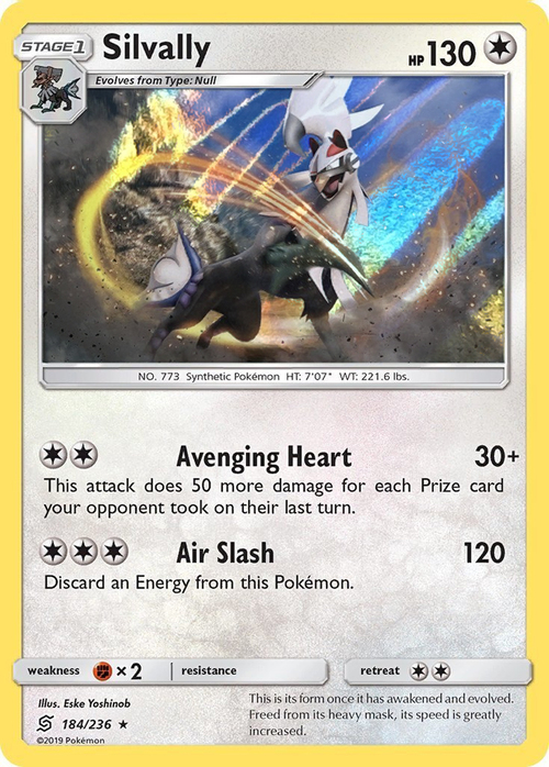 Silvally Card Front