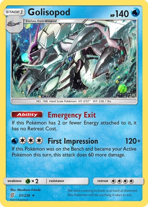 Golisopod Card Front