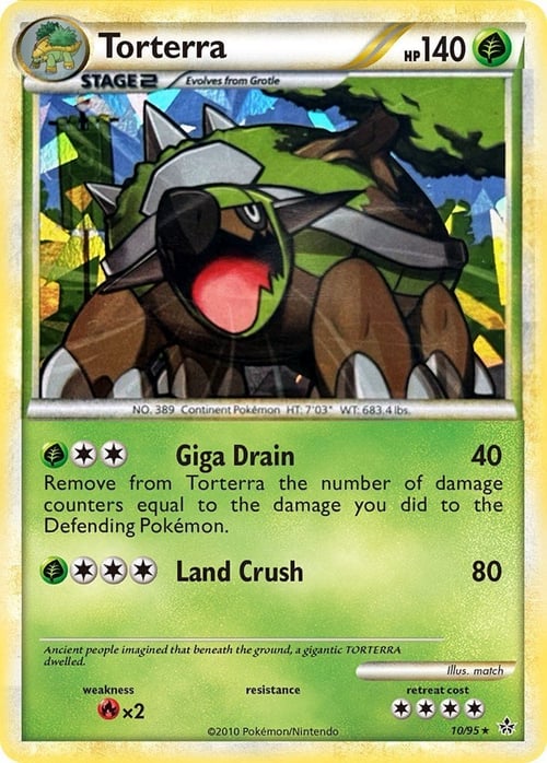 Torterra Card Front