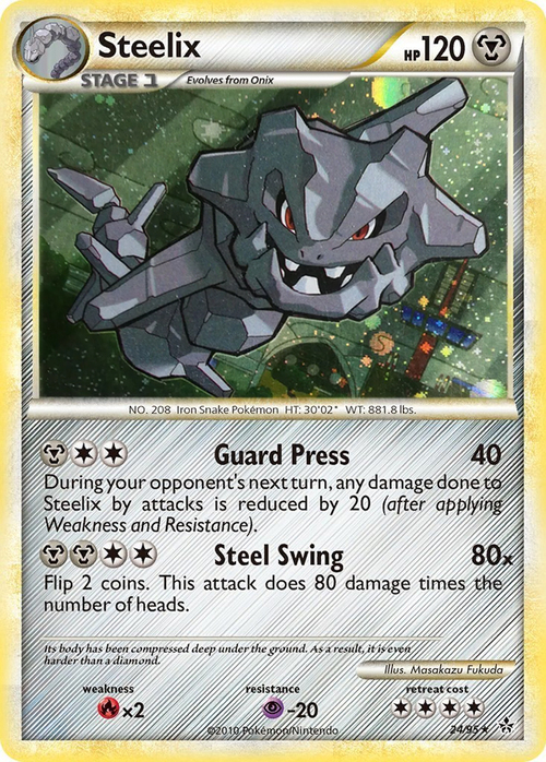Steelix Card Front