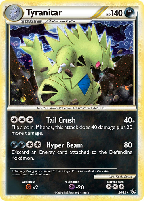Tyranitar Card Front
