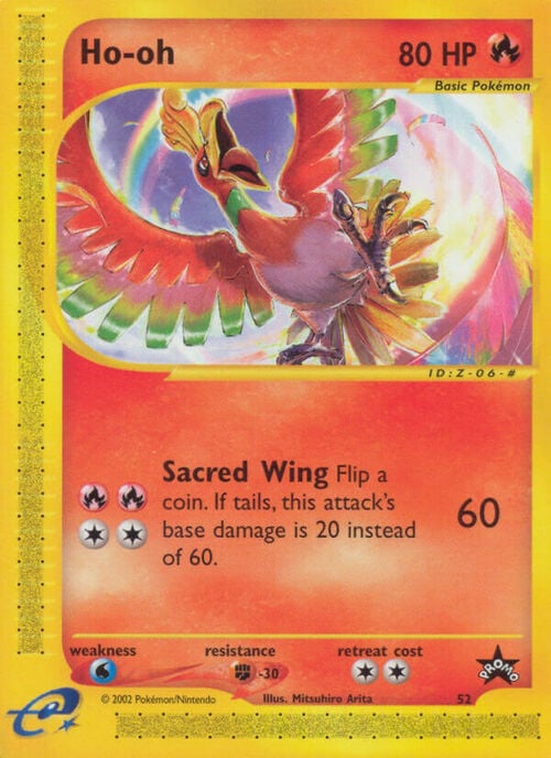 Ho-Oh Card Front