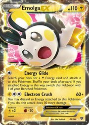 Emolga EX [Energy Glide | Electron Crush]