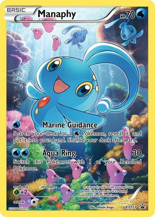 Manaphy [Marine Guidance | Aqua Ring] Card Front