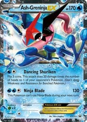 Ash-Greninja EX [Dancing Shuriken | Ninja Blade]