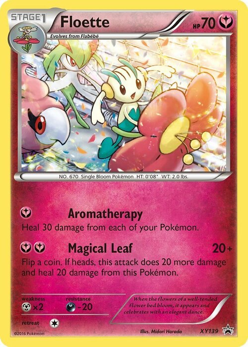 Floette [Aromatherapy | Magical Leaf] Card Front
