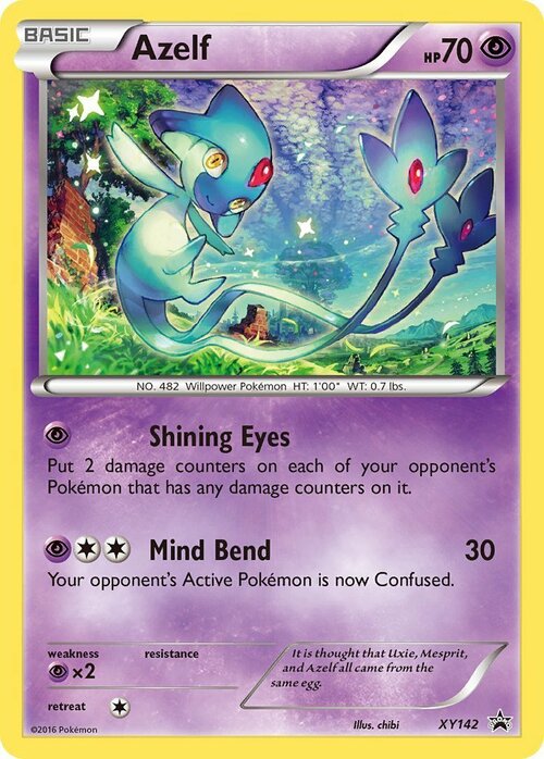 Azelf [Shining Eyes | Mind Bend] Frente