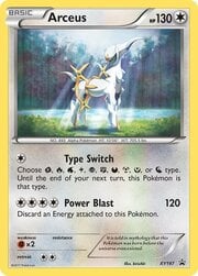 Arceus [Type Switch | Power Blast]