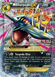 M Sharpedo EX [Torpedo Dive]