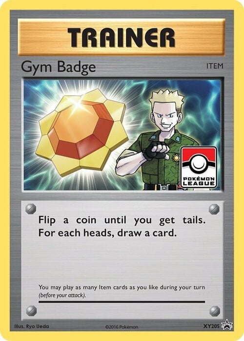Gym Badge Card Front