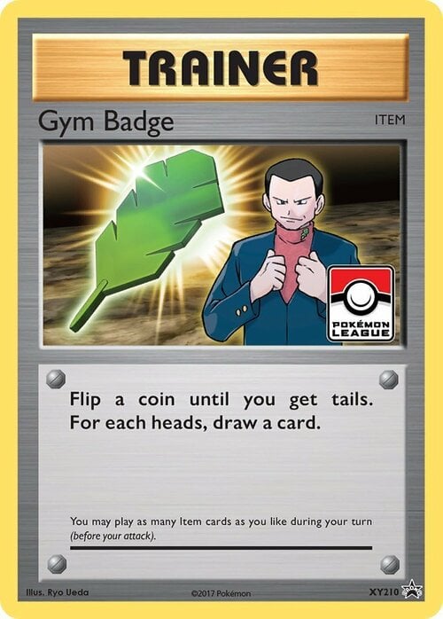 Gym Badge Card Front