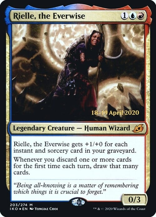 Rielle, the Everwise Card Front