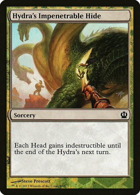 Hydra's Impenetrable Hide Card Front