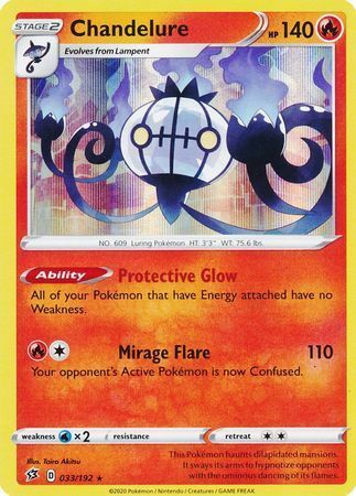 Chandelure [Protective Glow | Mirage Flare] Card Front