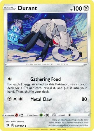 Durant [Gathering Food | Metal Claw] Card Front