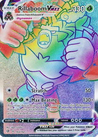Rillaboom VMAX [Scratch | Max Beating] Card Front