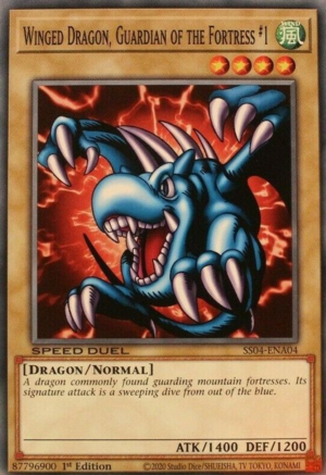 Winged Dragon, Guardian of the Fortre #1 Card Front