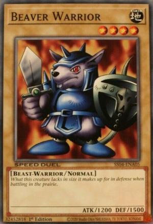 Beaver Warrior Card Front