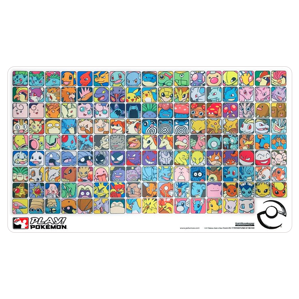 Professor Program | STAFF White Kanto Playmat