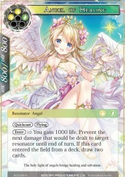 Angel of Healing Card Front