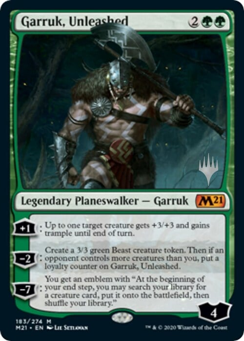 Garruk, Infuriato Card Front