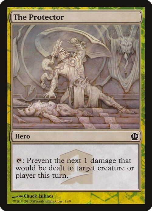 The Protector Card Front