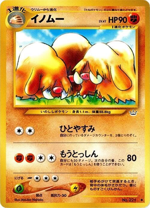Piloswine Lv.41 Card Front