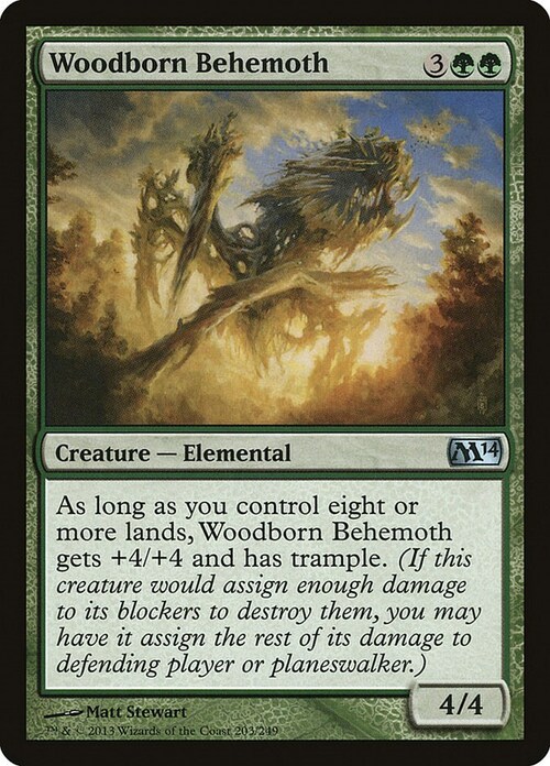 Behemoth della Foresta Card Front