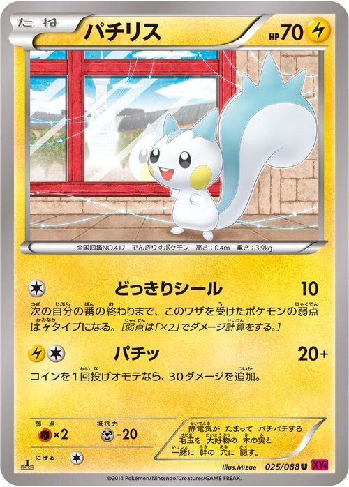 Pachirisu Card Front