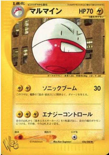 Electrode Card Front