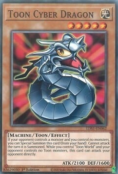 Toon Cyber Dragon Card Front