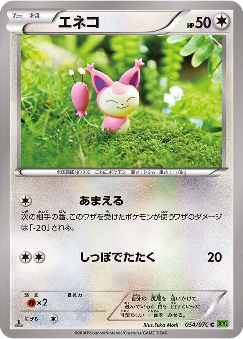 Skitty Card Front