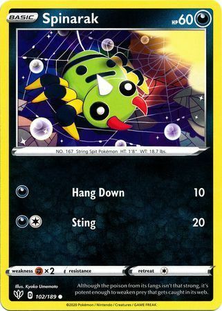 Spinarak [Hang Down | Sting] Card Front