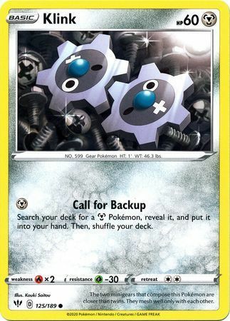 Klink [Call for Backup] Card Front