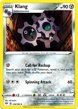 Klang [Call for Backup | Spinning Attack] Card Front