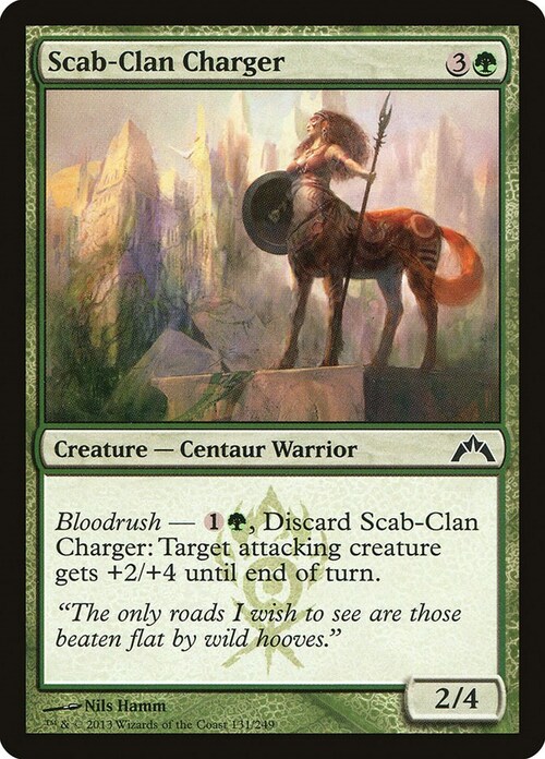 Destriera del Clan Scab Card Front
