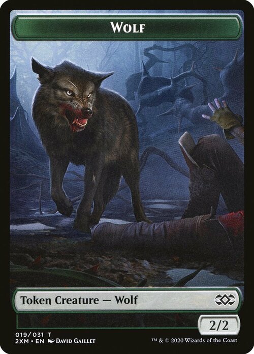 Wolf // Golem Card Front
