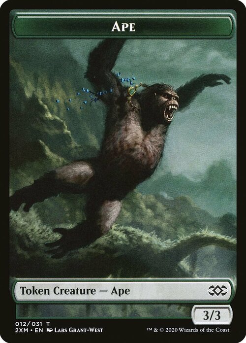 Ape // Golem Card Front