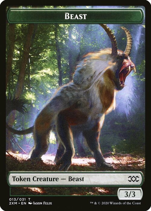 Beast // Treasure Card Front