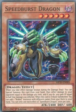 Speedburst Dragon Card Front