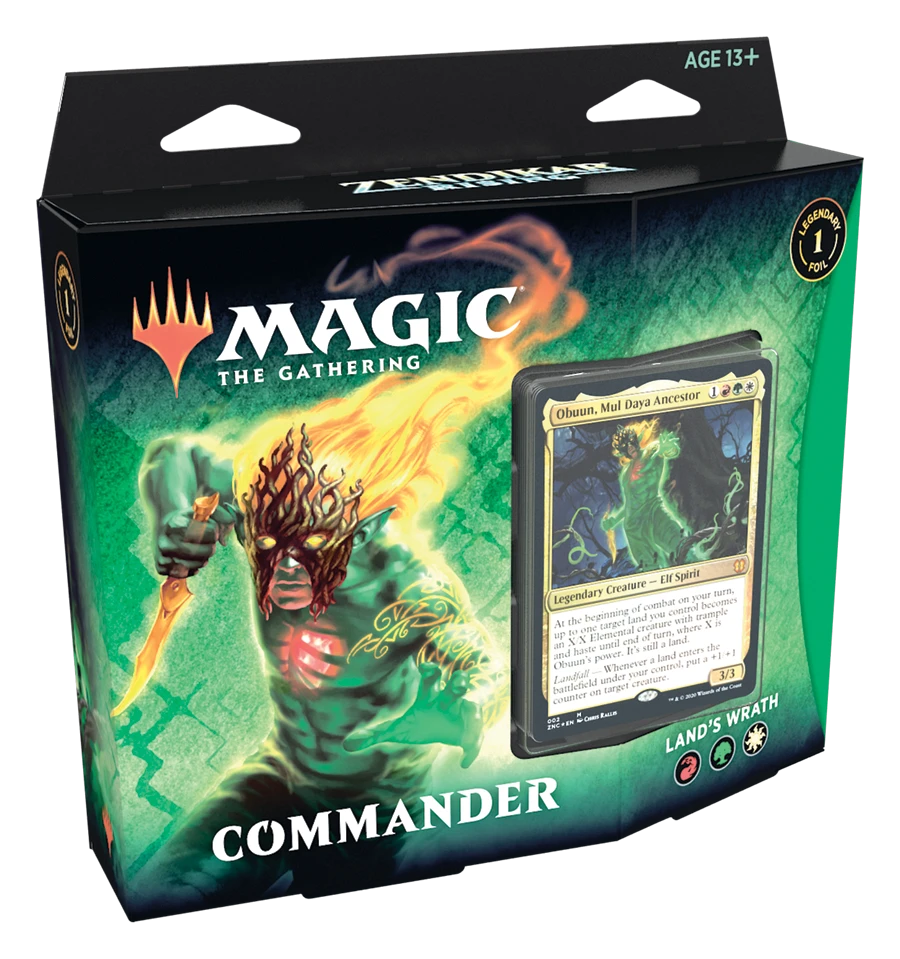 Commander: Zendikar Rising: "Land's Wrath" Deck