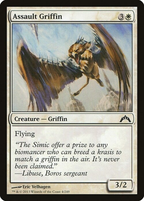 Assault Griffin Card Front