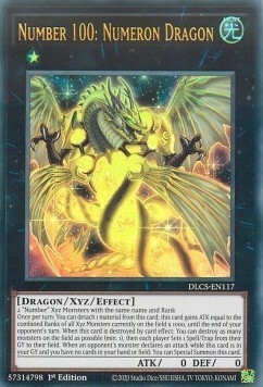 Numero 100: Drago Numeron Card Front
