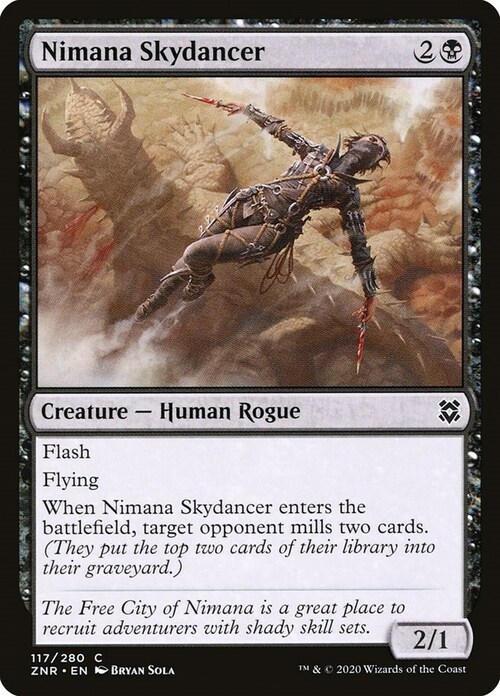 Nimana Skydancer Card Front