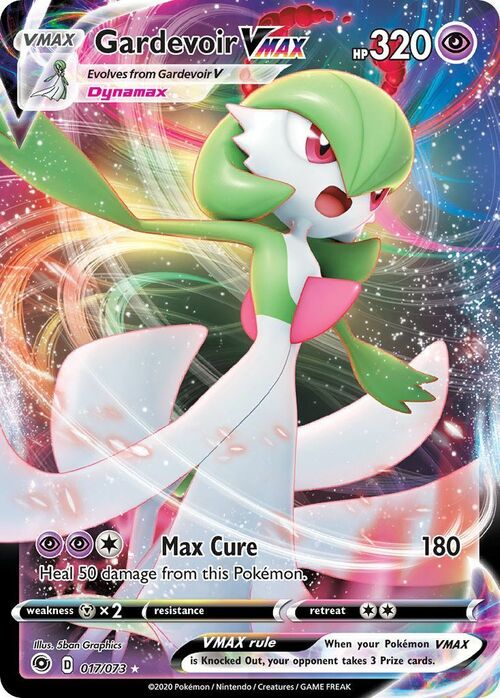 Gardevoir VMAX [Max Cure] Card Front